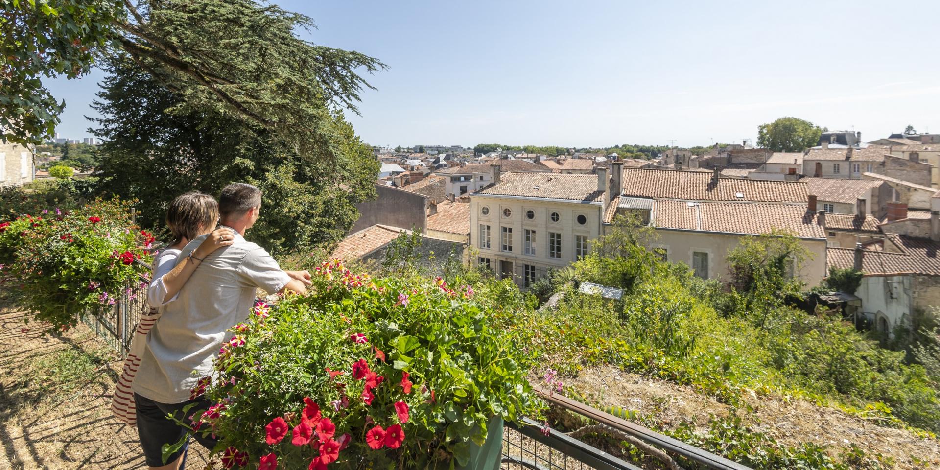 Vue panoramique Parc Baron - Fontenay-le-Comte - Fontenay-Vendée - 85