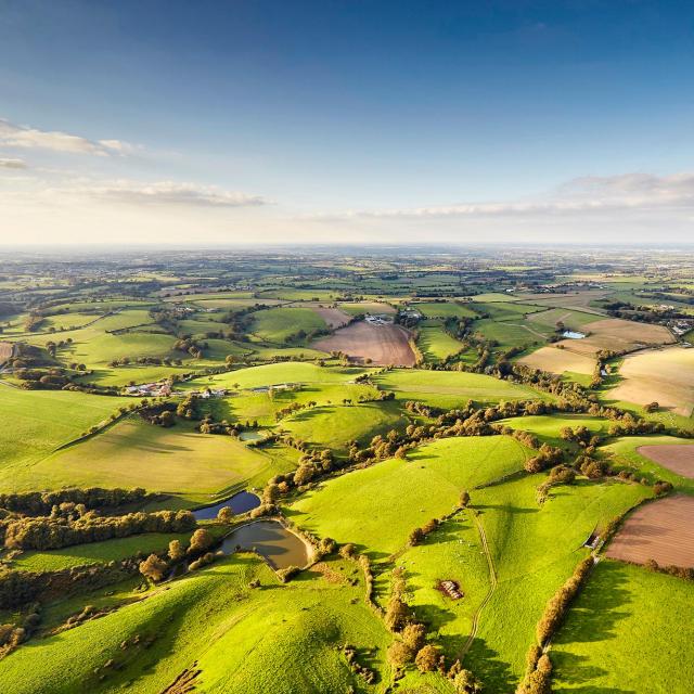 Bocage Vendéen vue aérienne