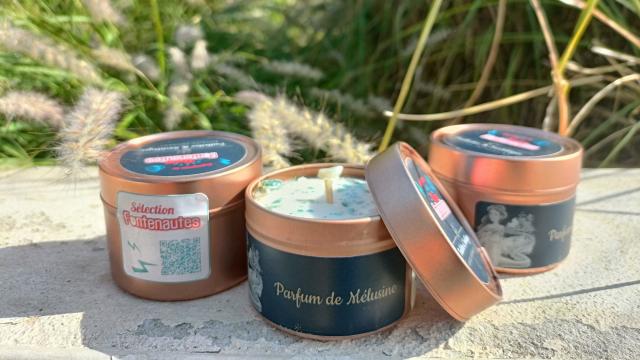 Bougie Parfum Melusine Paillettes Et Sortileges 85