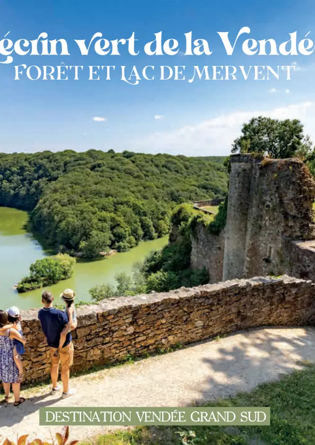 Couverture Carte 2024 Foret Et Lac De Mervent