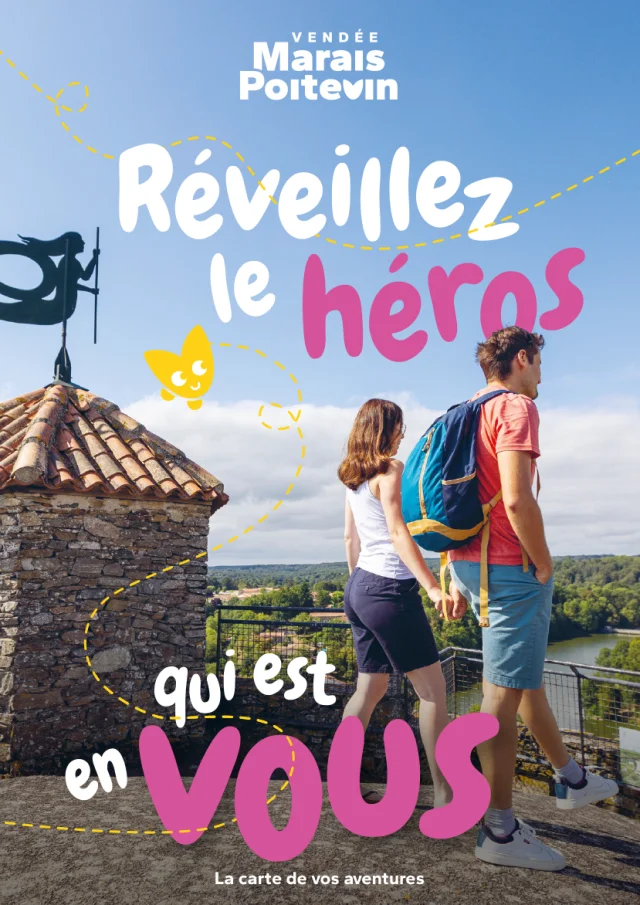 Carte Touristique 2025 Vendee Marais Poitevin Couv
