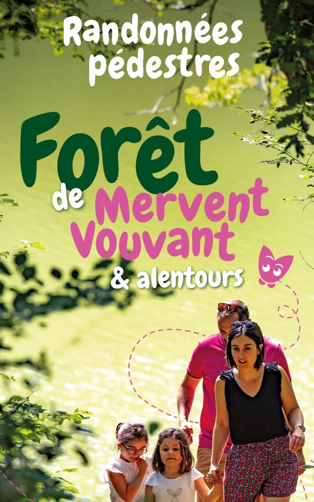 Carte randonnées pédestres Forêt-Vouvant 2025