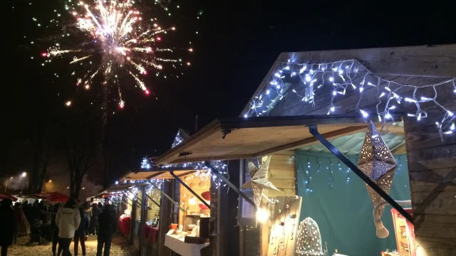 Marche De Noel Fontenay Le Comte Spectacle Feu Dartific