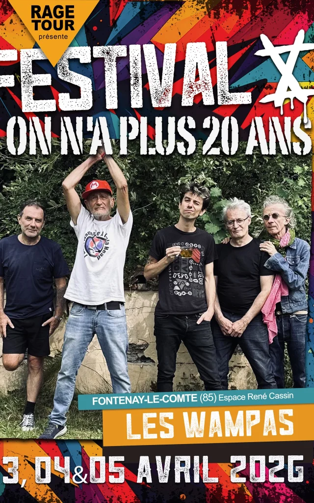 Festival On n'a plus 20 ans - Les Wampas