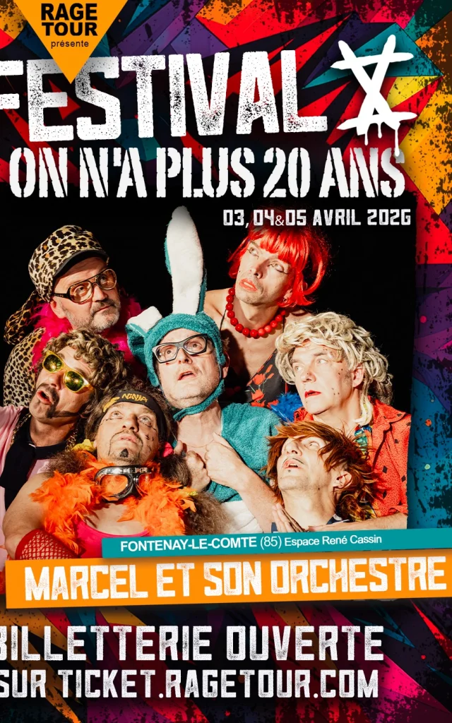 Festival On n'a plus 20 ans - Marcel et son Orchestre