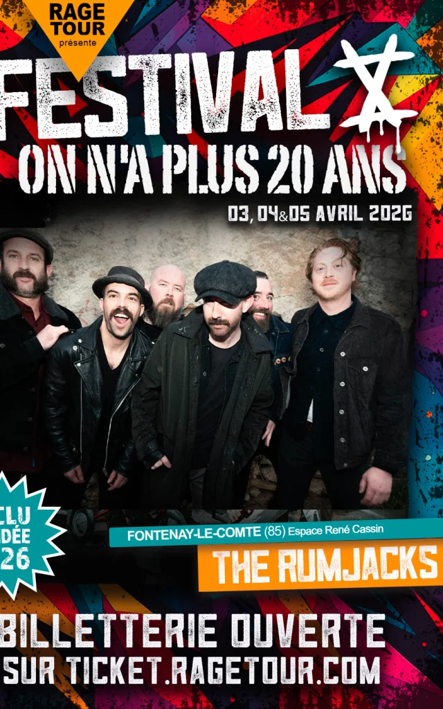 Festival On n'a plus 20 ans - The Rumjacks
