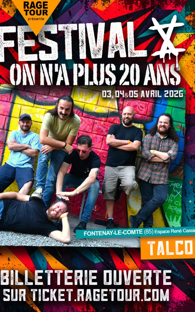 Festival On n'a plus 20 ans - Talco
