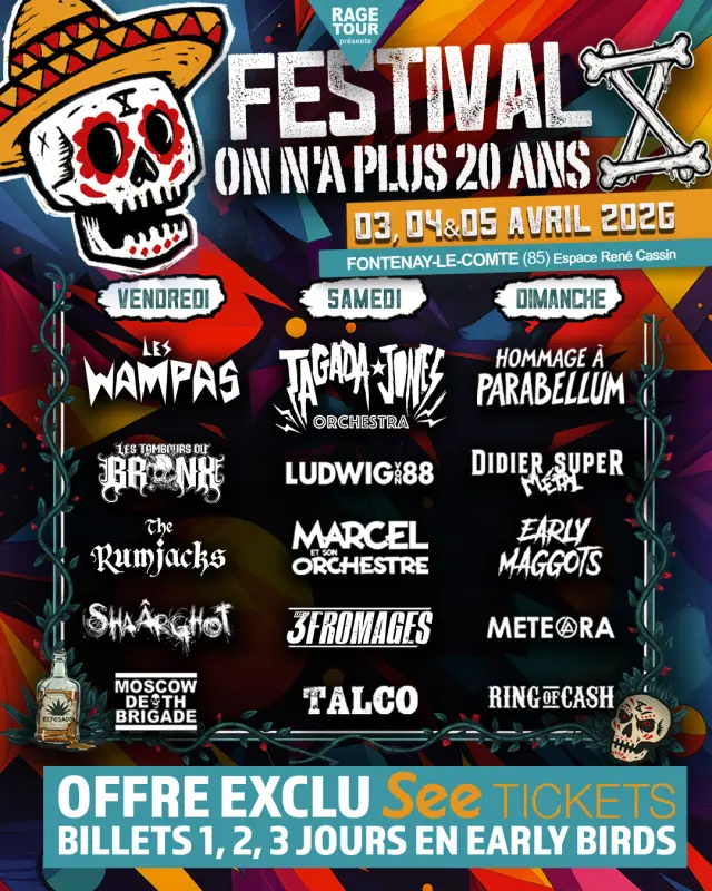 Programmation 2026 - On n'a plus 20 ans - Fontenay-le-Comte