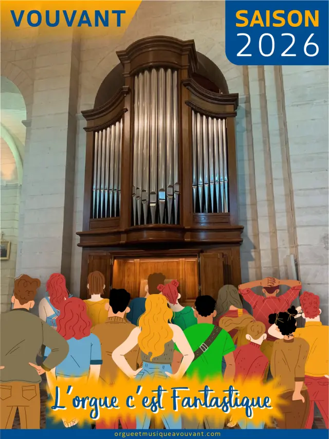 Visuel 2026 - Orgue et Musique à Vouvant