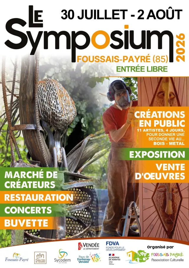 Affiche 2026 - Symposium de Foussais-Payré